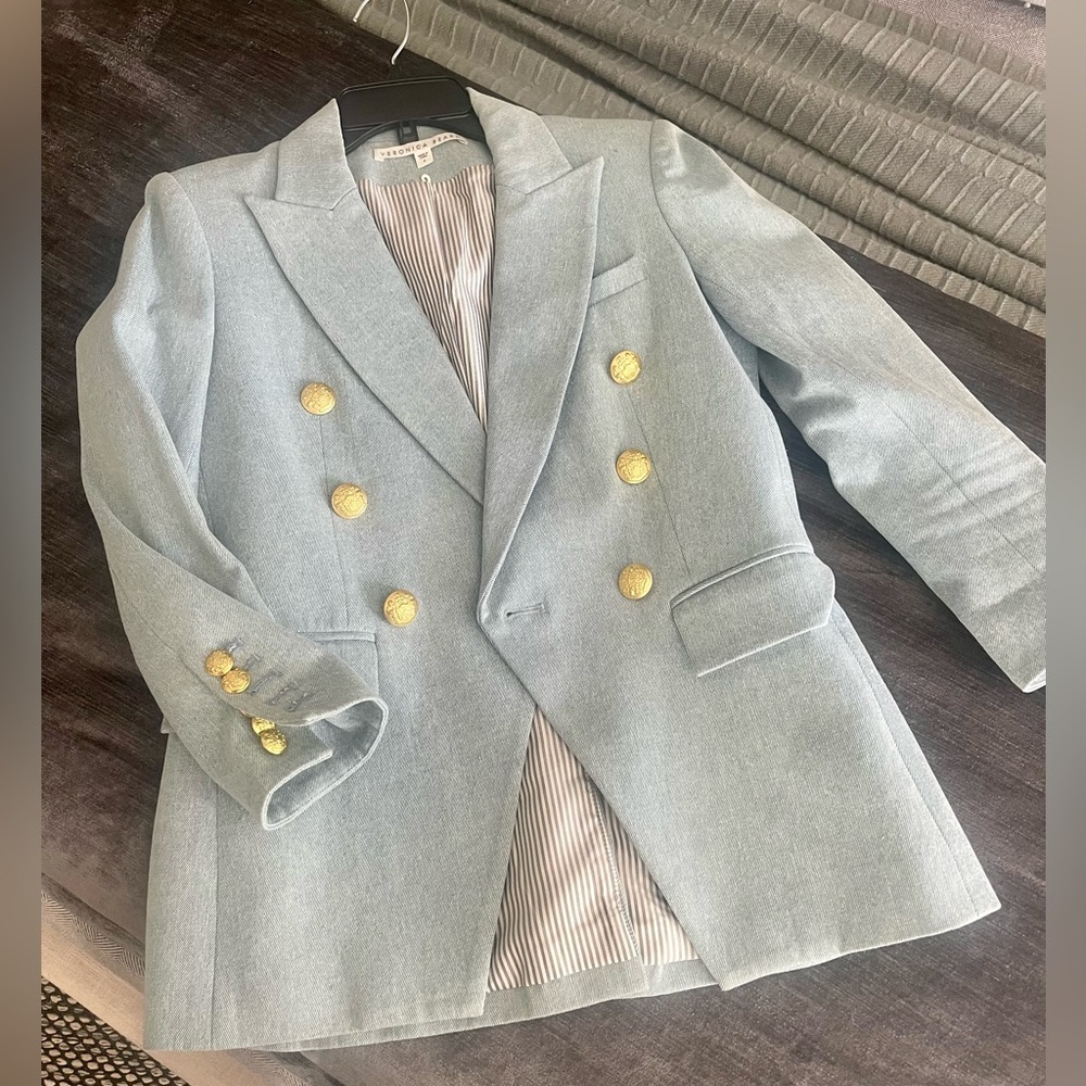 Veronica Beard Dickey Blazer 3/4 Sleeve Sz 4